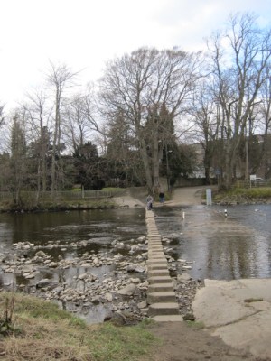 Stepping stones at Stanhope