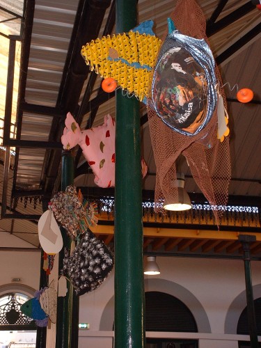 Mercado-fish exhibition