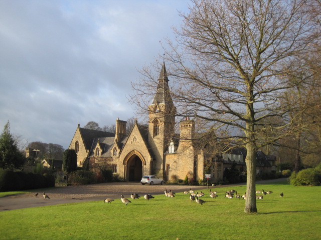 Approaching the lake