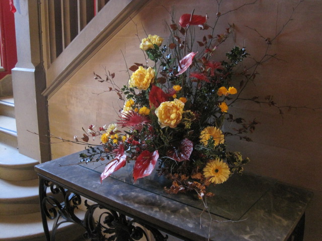 One last floral display