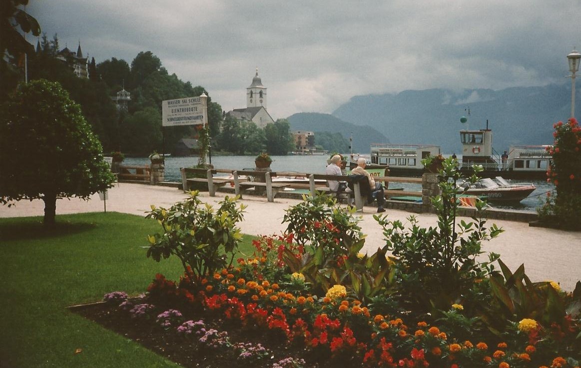 St Wolfgang in the sunshine