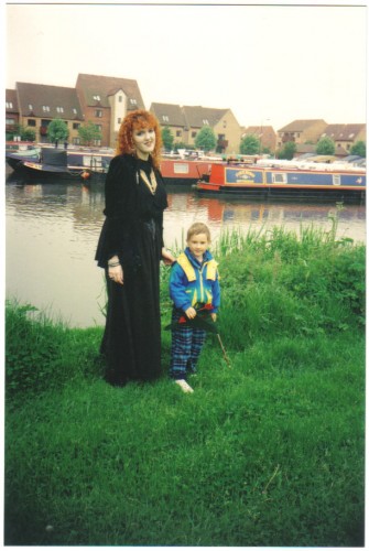 Lisa and James, 20 years ago