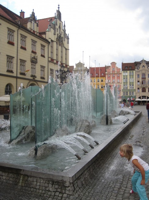 Remember the fountains in the Rynek in Wroclaw?