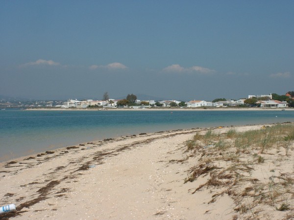 Looking across Armona to the mainland