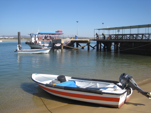 Landing stage on Tavira Island