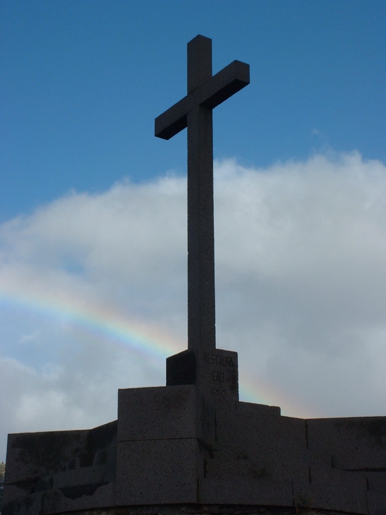 Rainbows too. The island is no stranger to rain.
