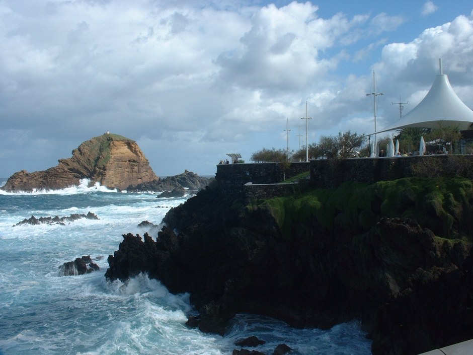 Porto Moniz on Madeira's north coast