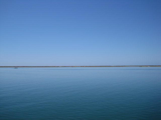 The view from Ilha Deserta