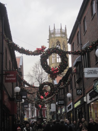 St. Martin's Church hovers in the background