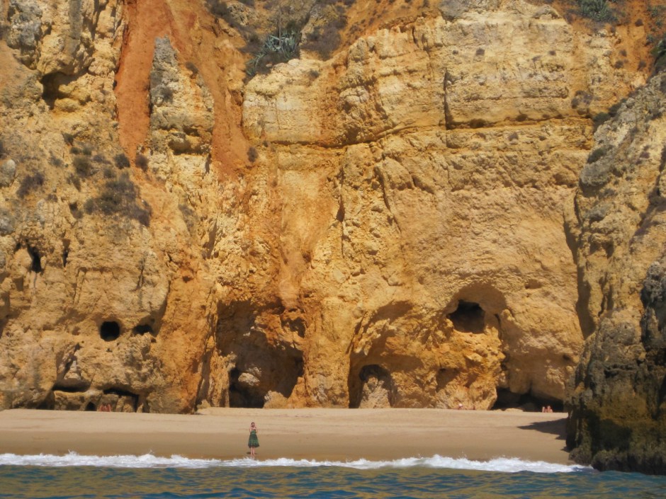 The drama of those cliffs