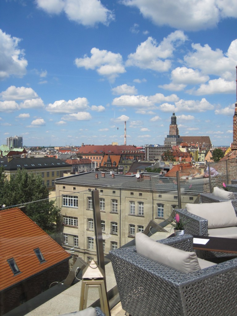 Rooftop view from the Hotel Monopol