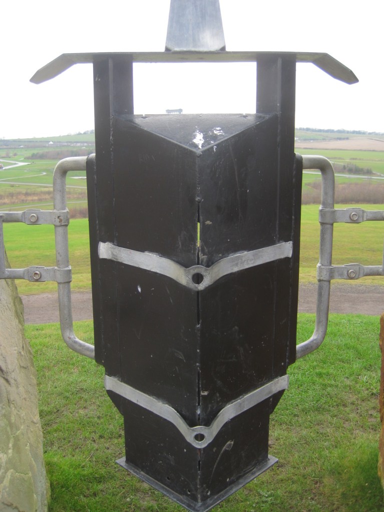 If you look through one of these holes, you get a close up image