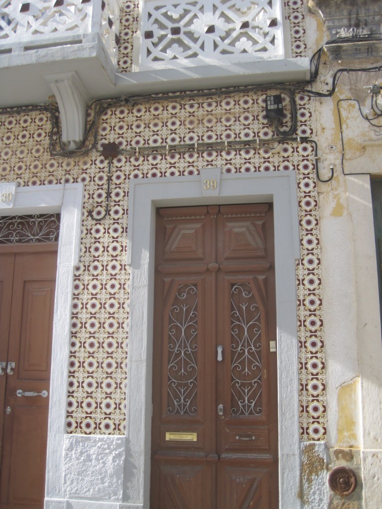 I love the blue tiles, but maybe brown could be good.