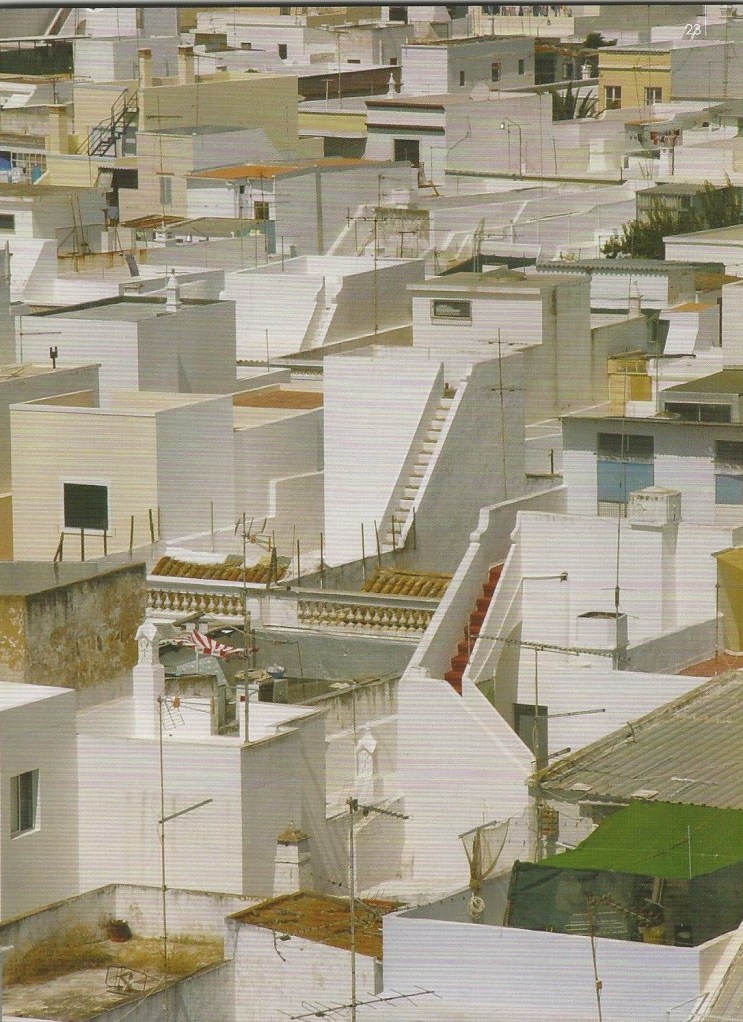 Roof tops of the cubist houses