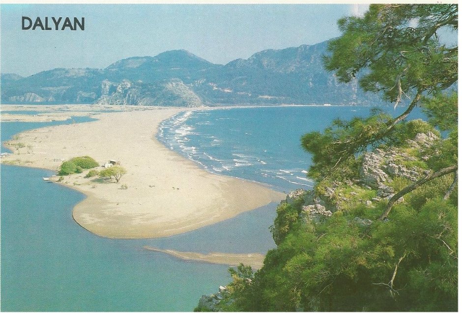 The Dalyan peninsula, Turkey