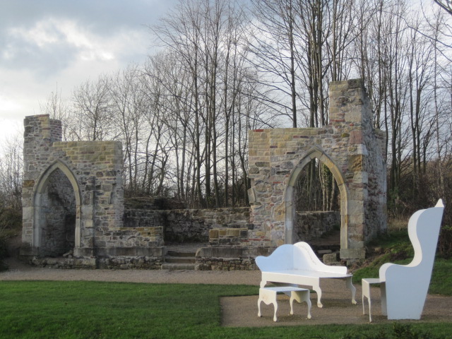 A folly in Sedgefield Country Park