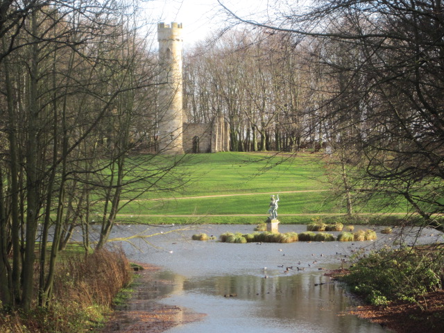 The old bridge provides the best views