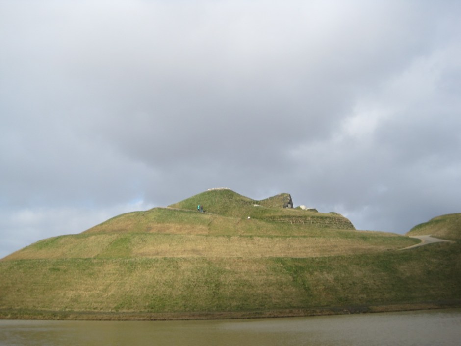 The sun even peaked out for a moment!