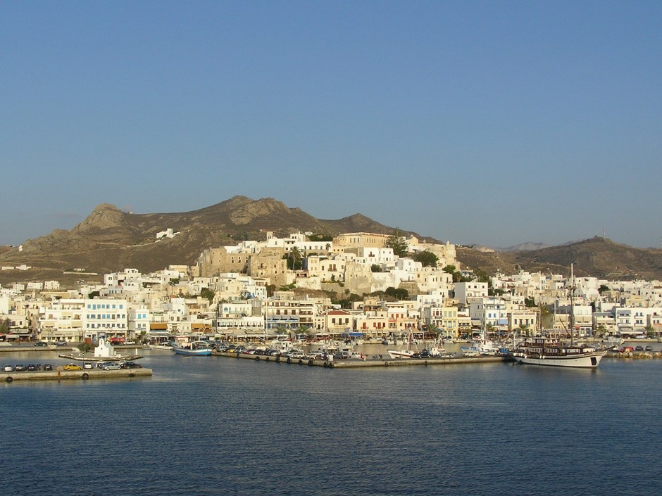 The port of Naxos- courtesy of Wikipedia