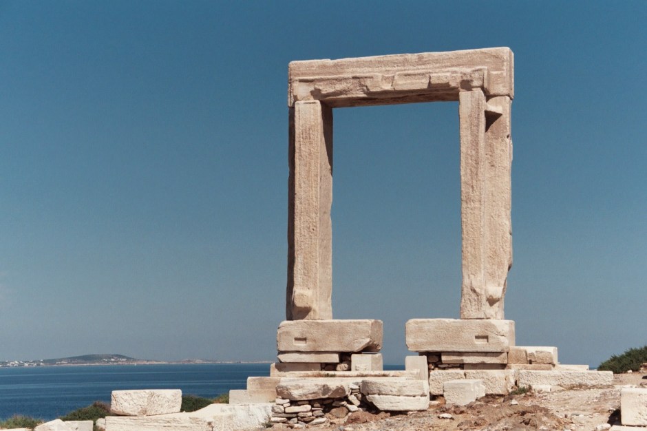 The entrance to Apollo's Temple- courtesy of Wikipedia