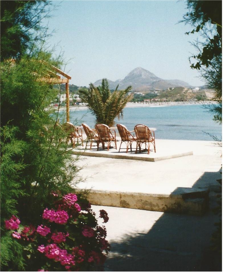 Plakias looks across a lovely bay