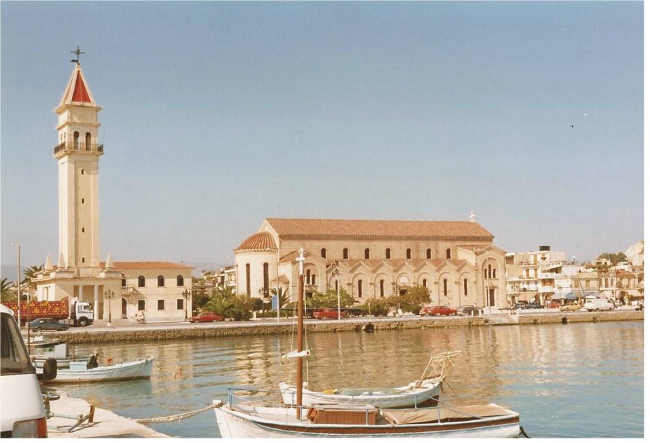 The harbour at Zante town- pale and interesting?