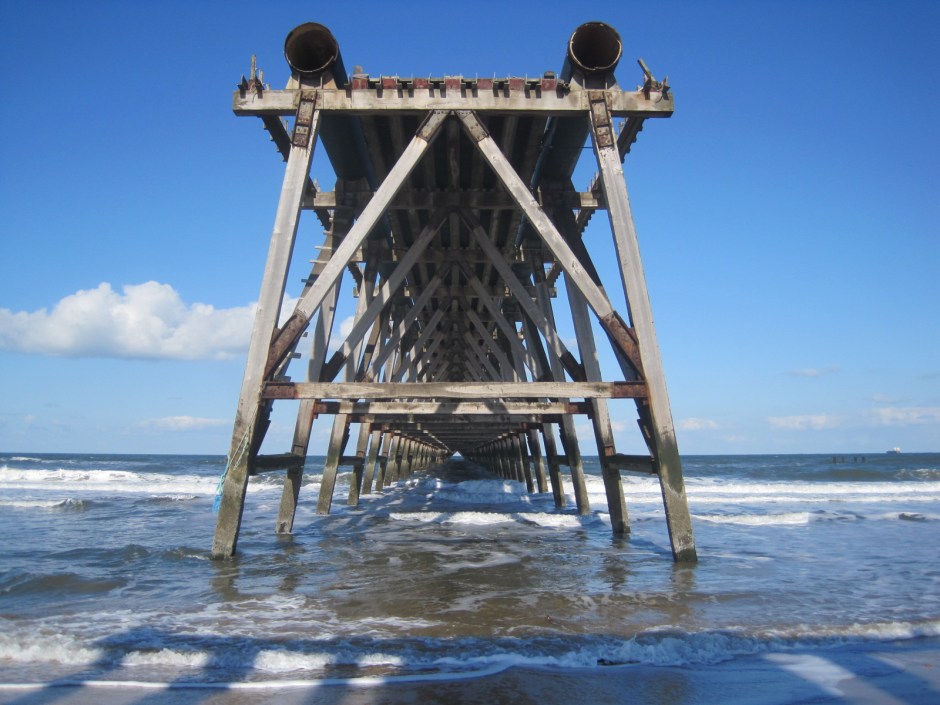 Straight down the barrel