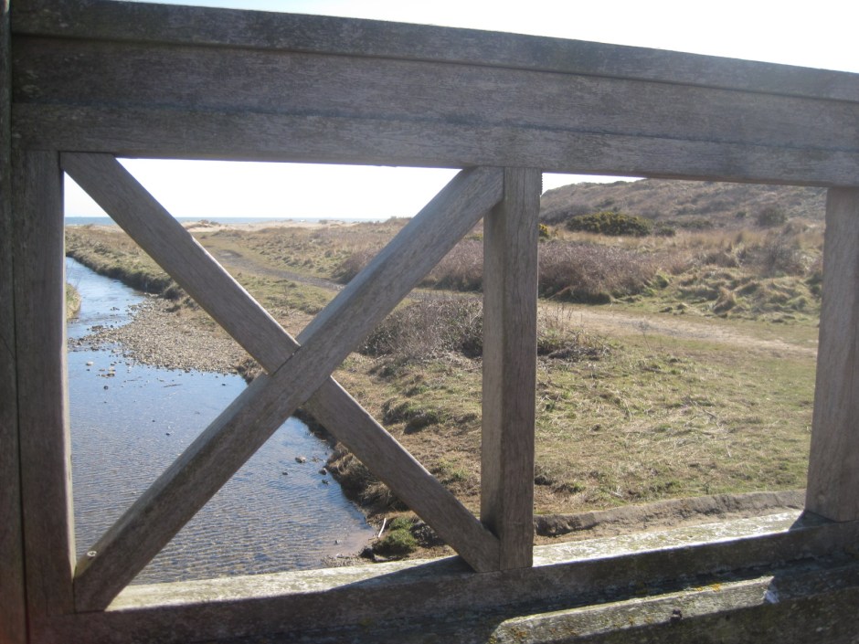 And home, over the stream