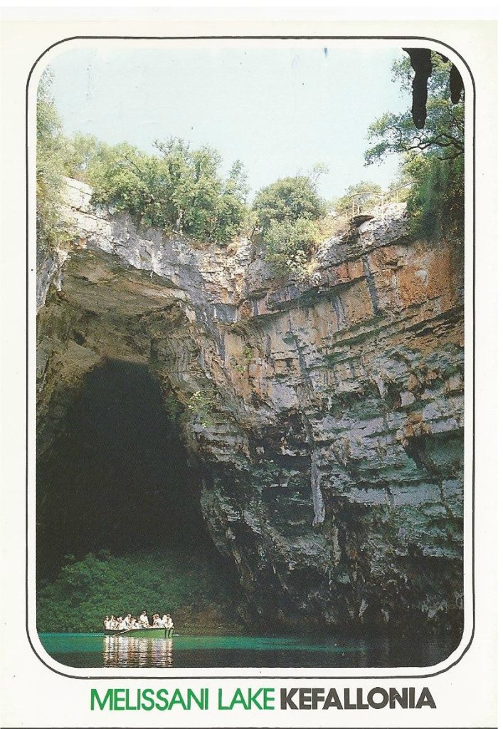 The Melissani Lake on Kephalonia
