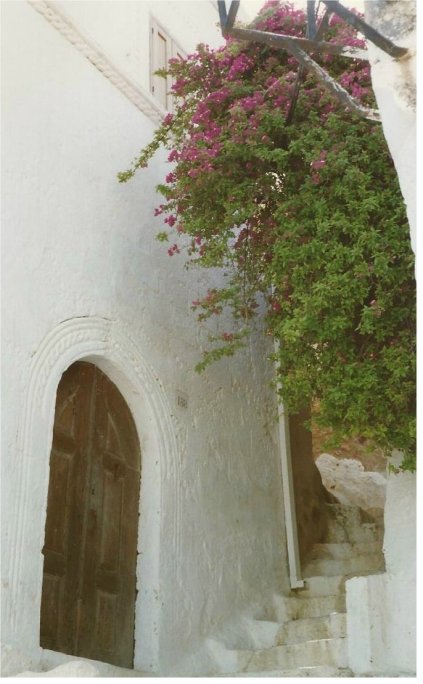 A charming corner of Lindos