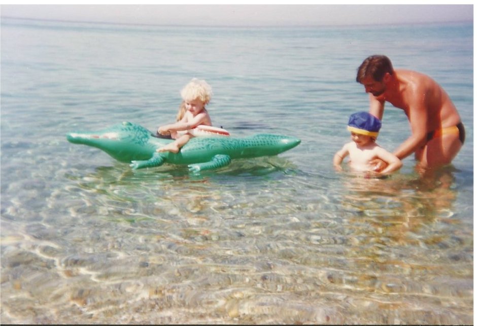 Please don't eat me, Mr. Croc!