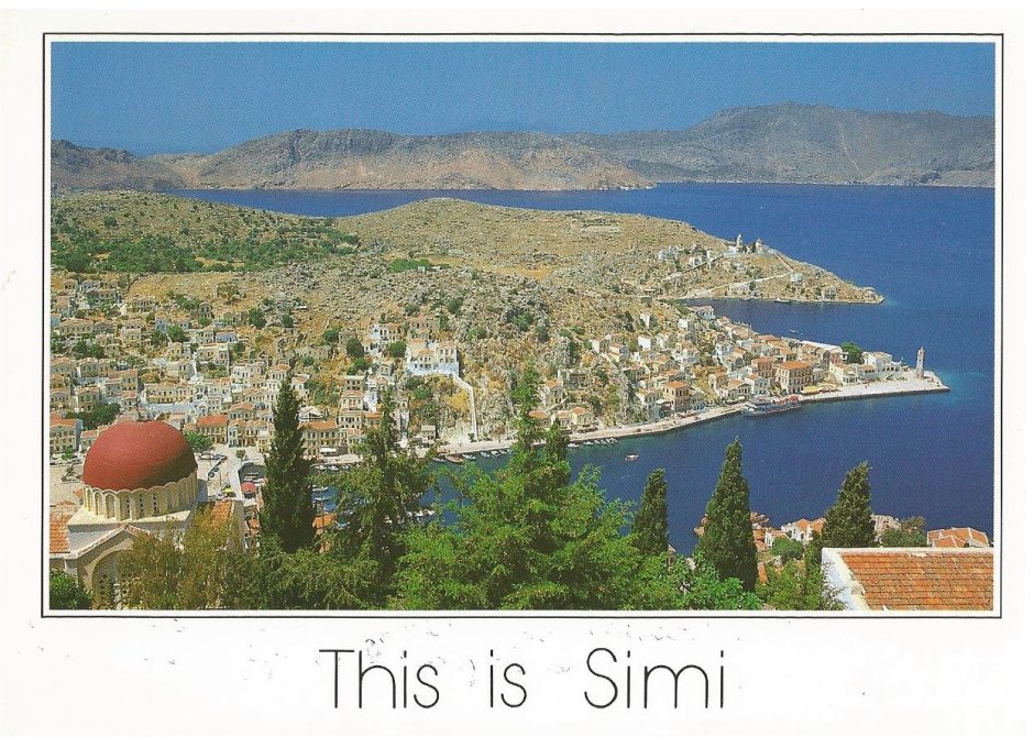 The beautiful island of Symi, near Rhodes