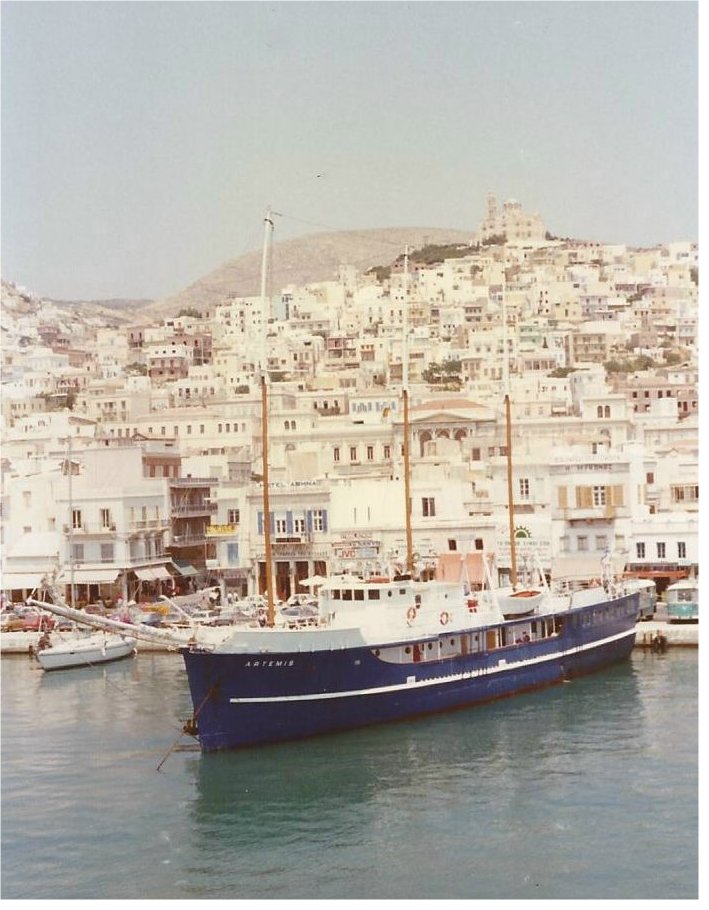 As you can see, it's a long way up.