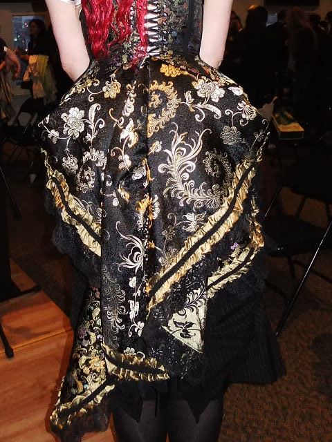 As ever, her hand sewing is exquisite.