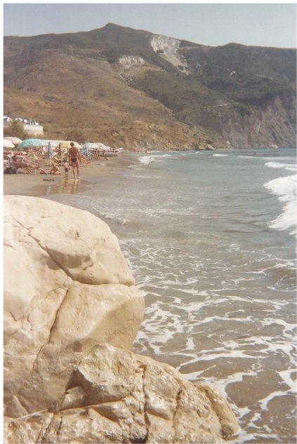The beach at Tsilivi