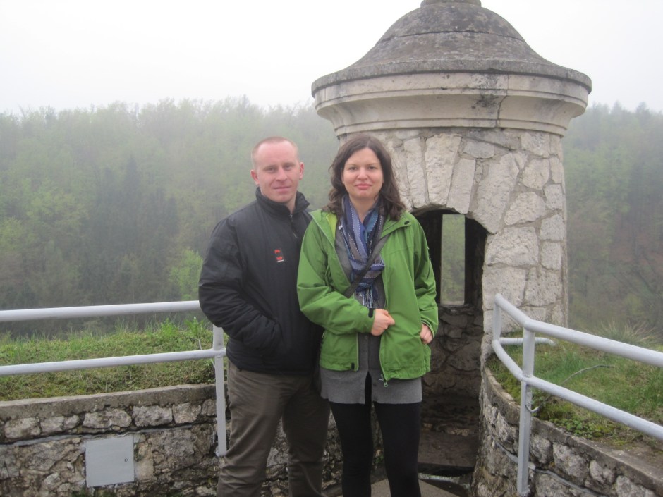 Weronika and her fiance, who were kind enough to take me. 