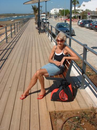 Or flip flops!  Much more peaceful.