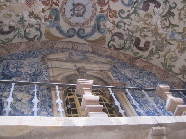 It's in the town walls of Obidos. 