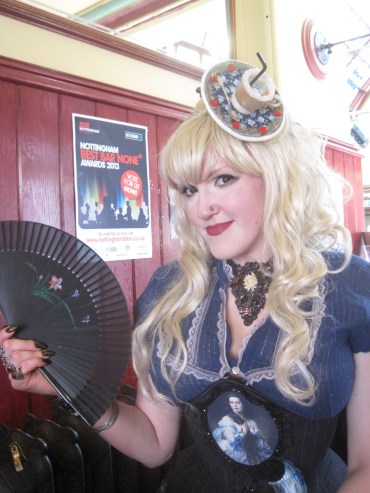 Lisa was keeping cool most elegantly