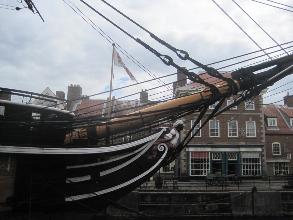 Even the quay seemed bereft of people