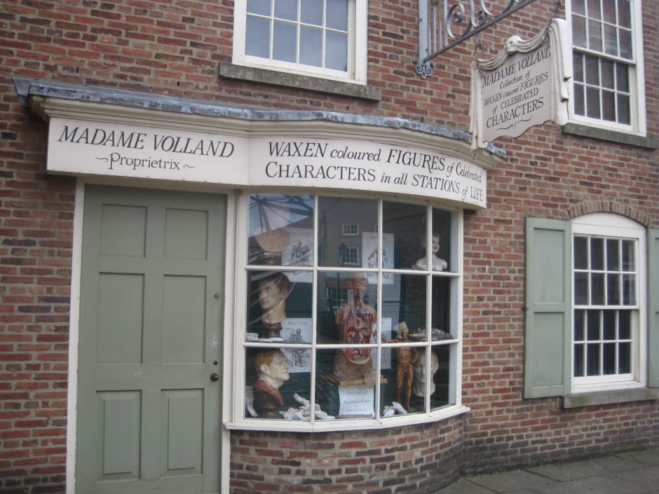 Wax figures?  A strange one this.