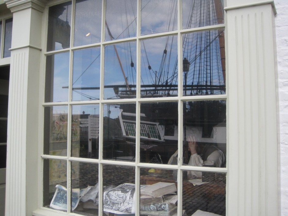 Head in hands- he must have got it wrong! (best yet reflection of the Trinc?) 