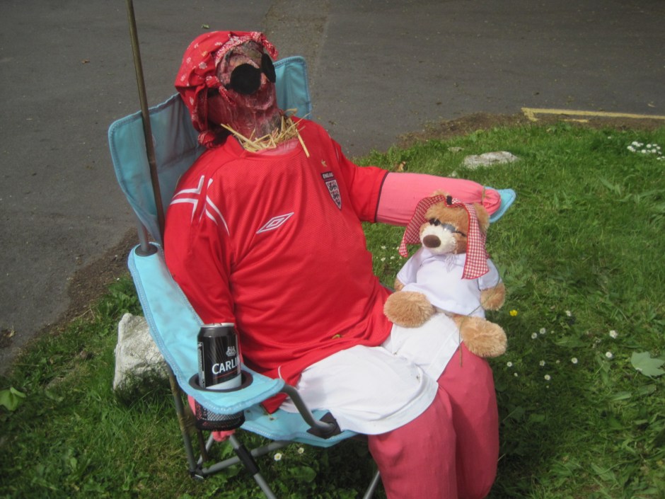 But there were some rough-looking individuals there on Sunday!