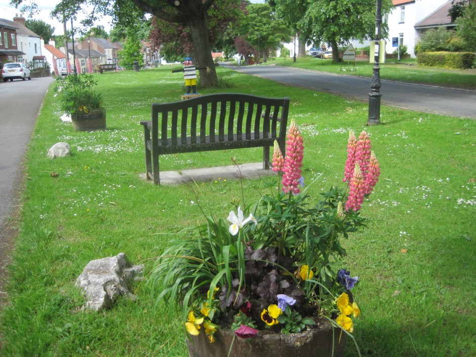 Elwick's a nice looking village with a beautifully well-kept green.