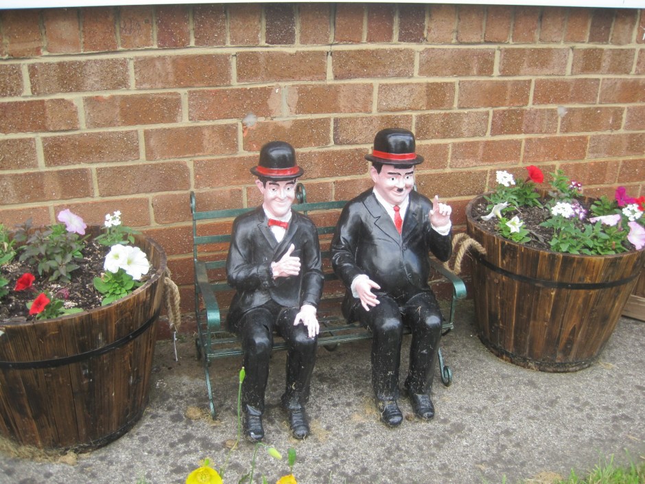 And Laurel and Hardy seemed to approve.