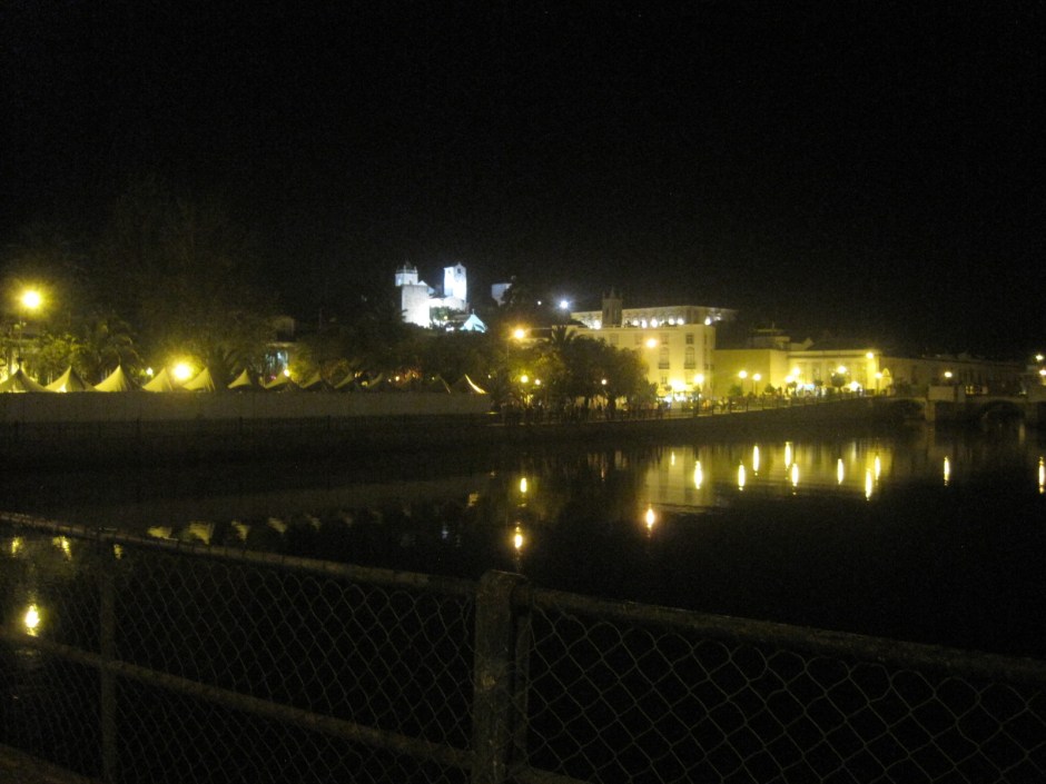 Those tents by the river always mean something good's happening.
