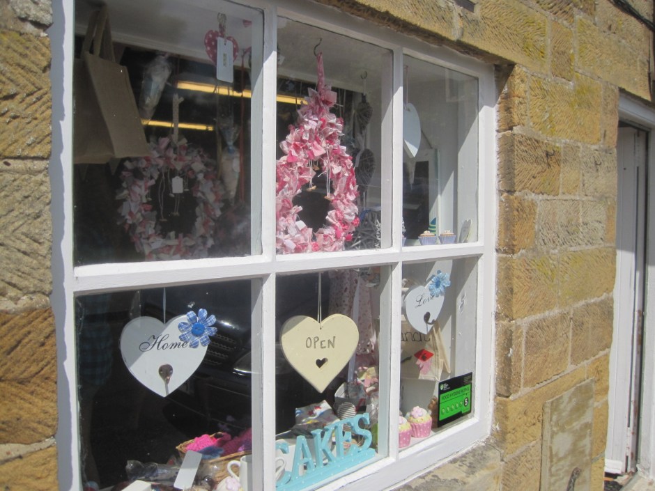 One of the pretty little village shops in Lealholm