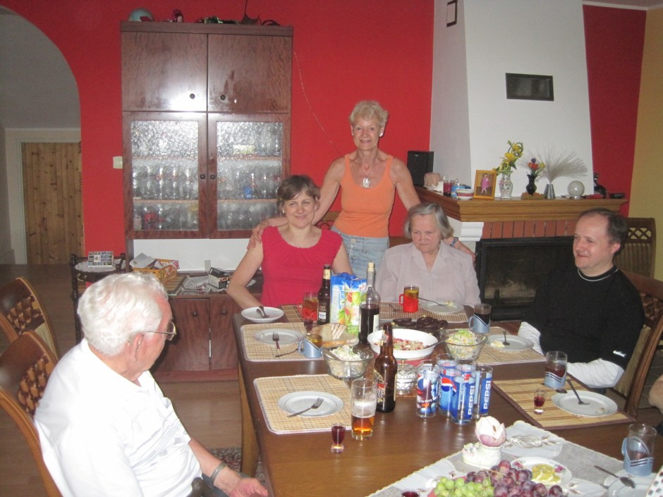 Jadzia, Mam and brother Bolek 