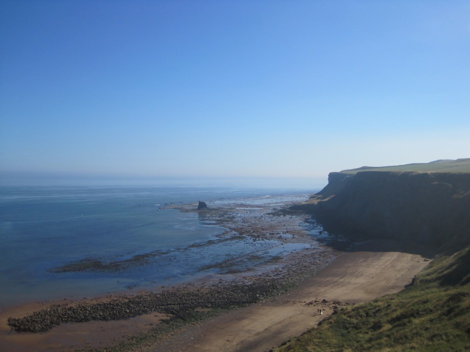 The sea and sky exquisitely matched