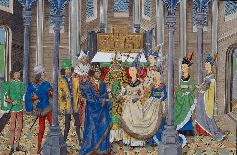 The wedding of King João 1, February 11th, 1387- from Wikipedia